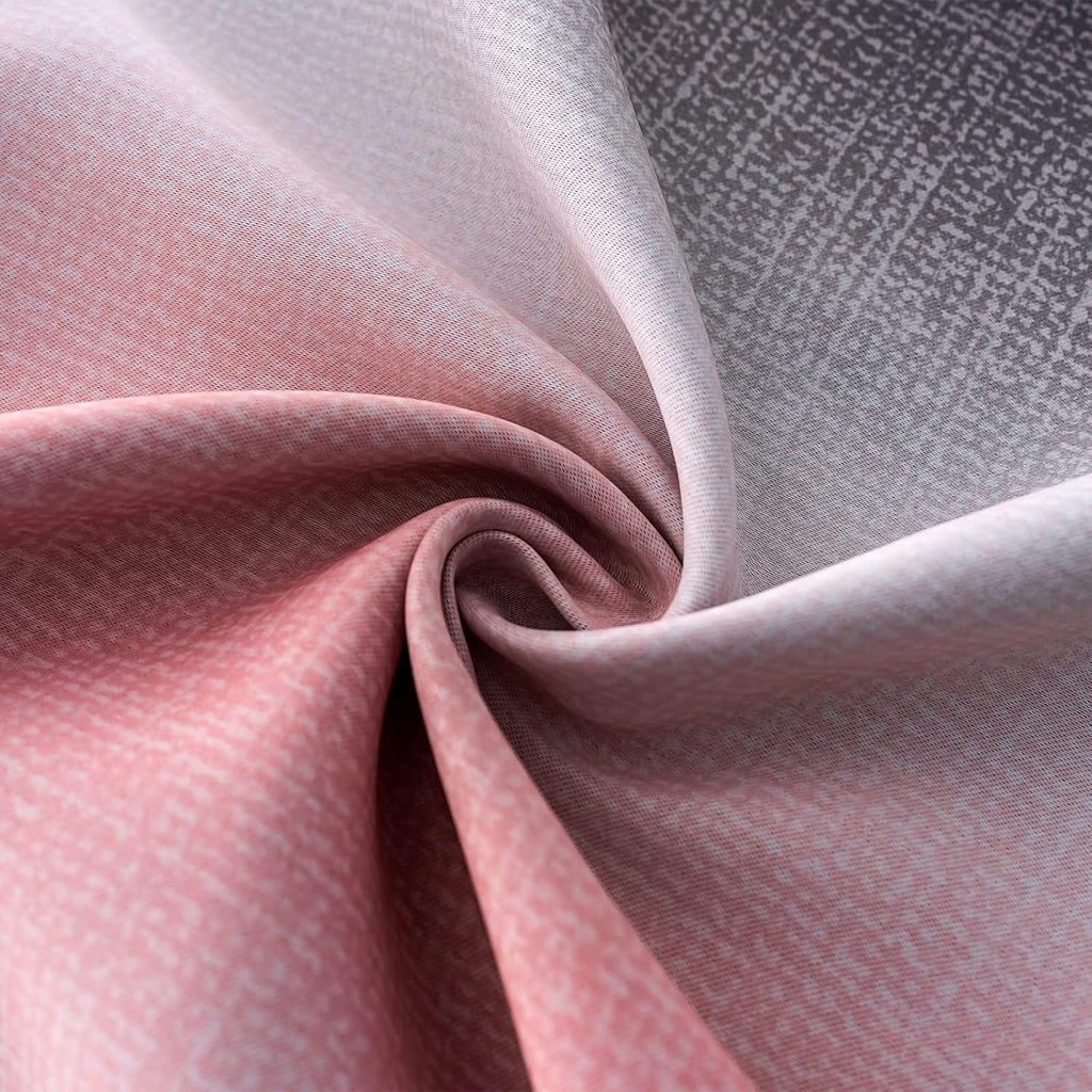 Pink Star Curtains for Girls Bedroom Kids Princess Room Decor for Daughter Bedroom Window