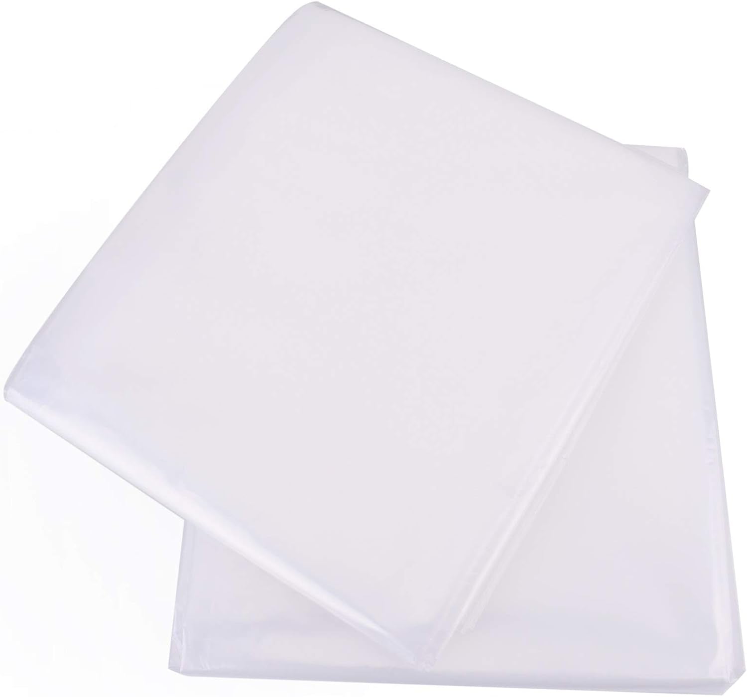 4 Mil Thick Mattress Bags for Moving Mattress Storage Bag King Size 2 Pack - Super Thick Heavy Duty Waterproof Plastic Wrap Mattress Protector Long-Term Storage and Disposal